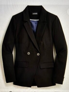 NWT J Crew Devon blazer in bi-stretch cotton blend